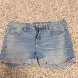 American Eagle Jean shorts, size 8, super stretchy